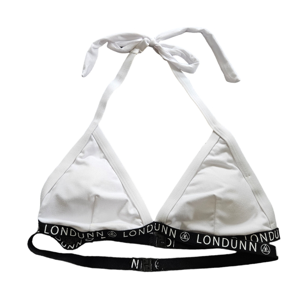 Missguided Londunn sz 6 / M halter top padded bra swimsuit EUC